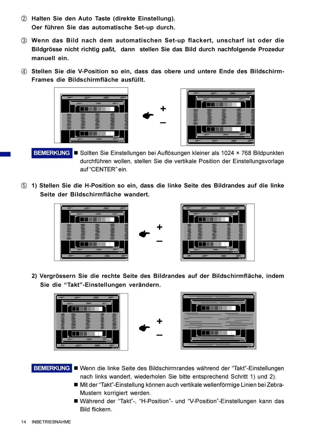 Iiyama AX3835UTBK user manual Bemerkung 