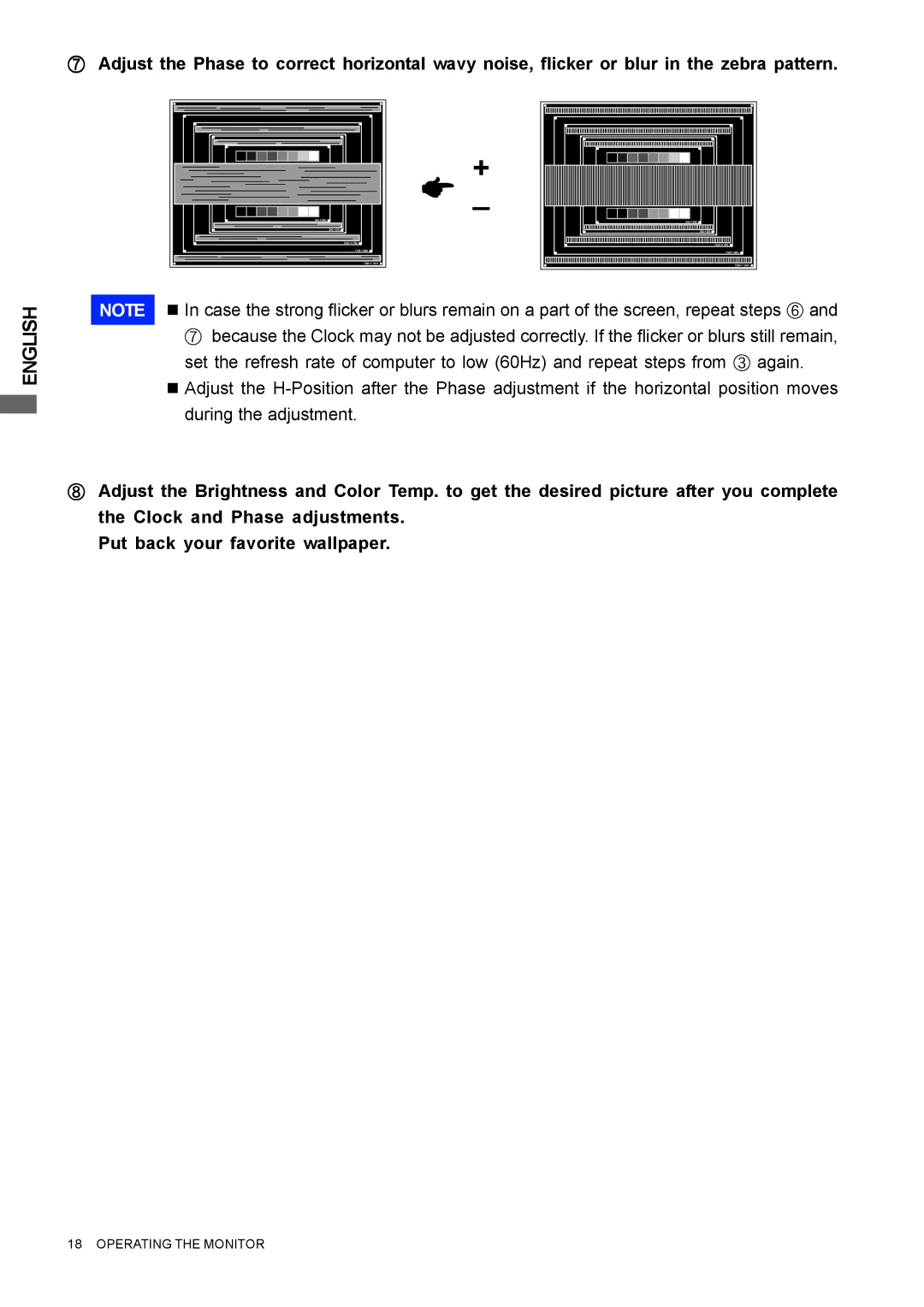 Iiyama E1908WSV user manual English 