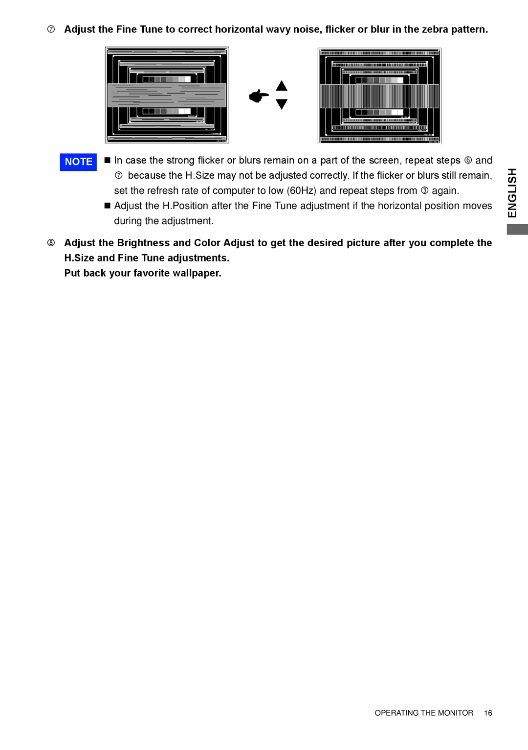 Iiyama E2207WSV user manual English 