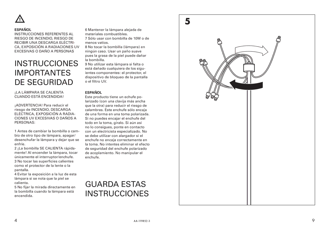 IKEA AA-119852-3 manual 