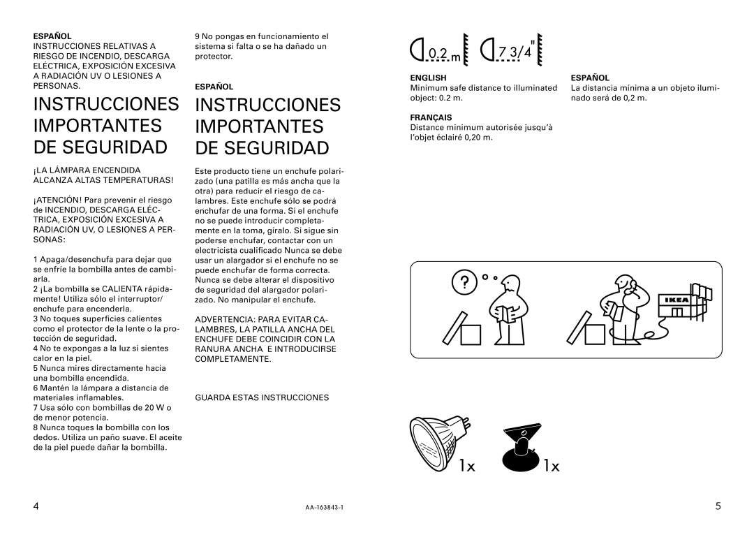 IKEA AA-163843-1 manual 