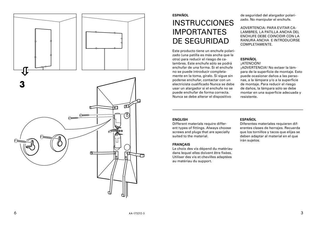 IKEA AA-173212-3 manual 