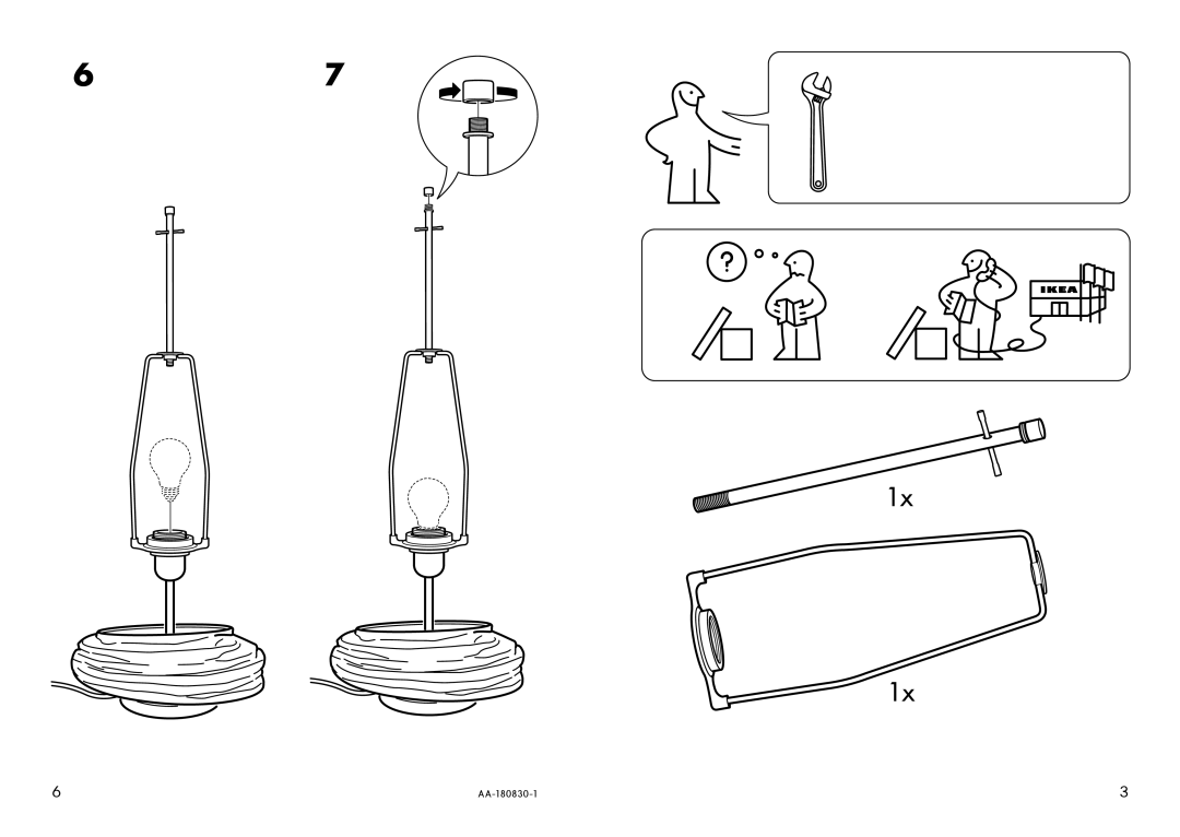 IKEA AA-180830-1 manual 