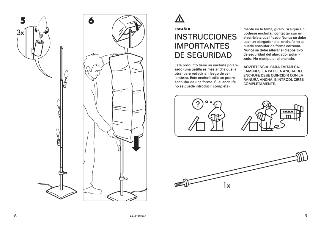 IKEA AA-219968-3 manual 