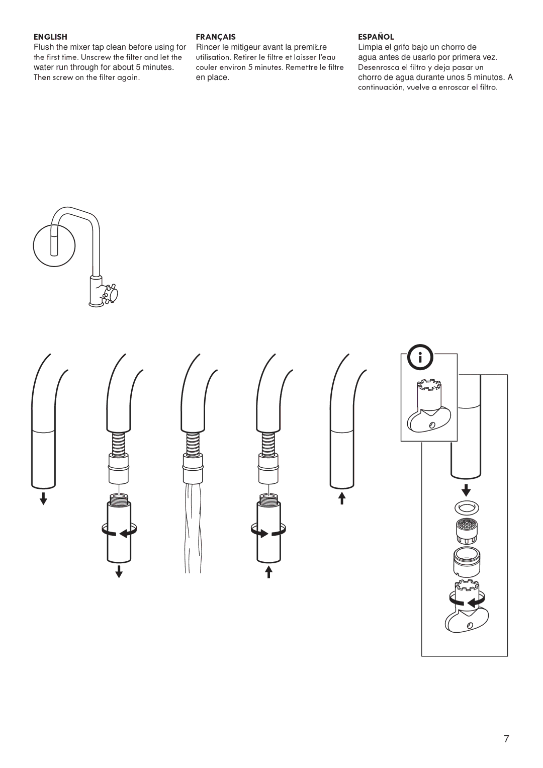 IKEA AA-289447-2 manual English, Français 