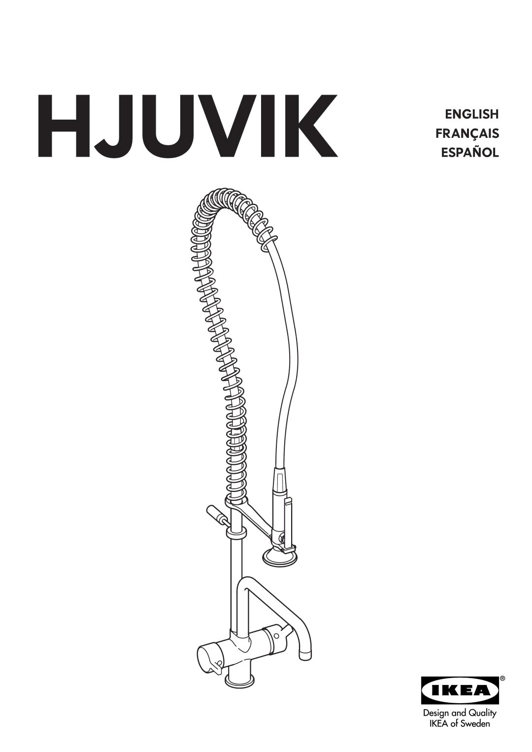 IKEA AA-289750-2 manual Hjuvik English Français Español 