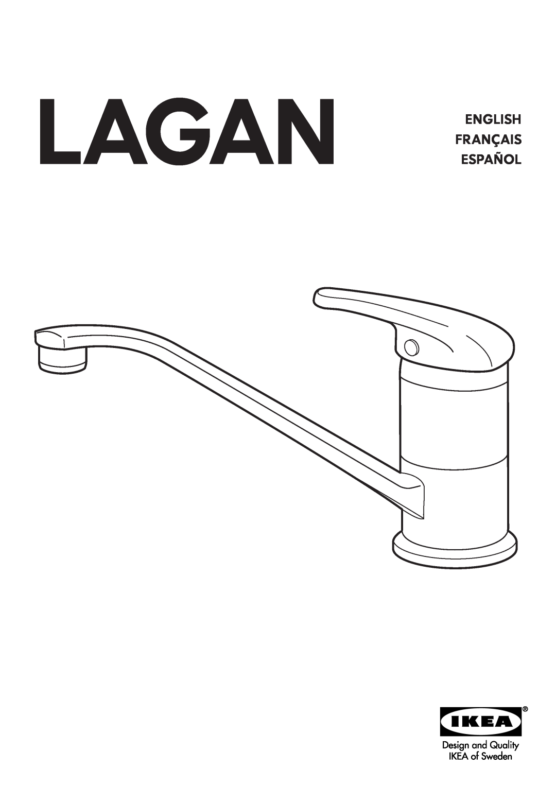 IKEA AA-290704-1 manual Lagan English Français Español 