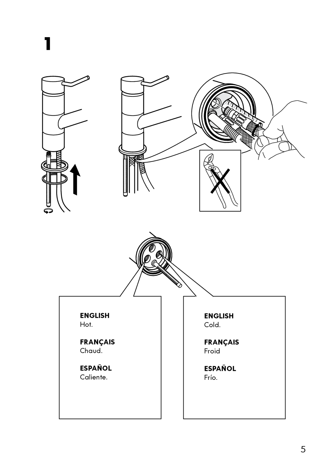 IKEA AA-322687-2 manual Hot 