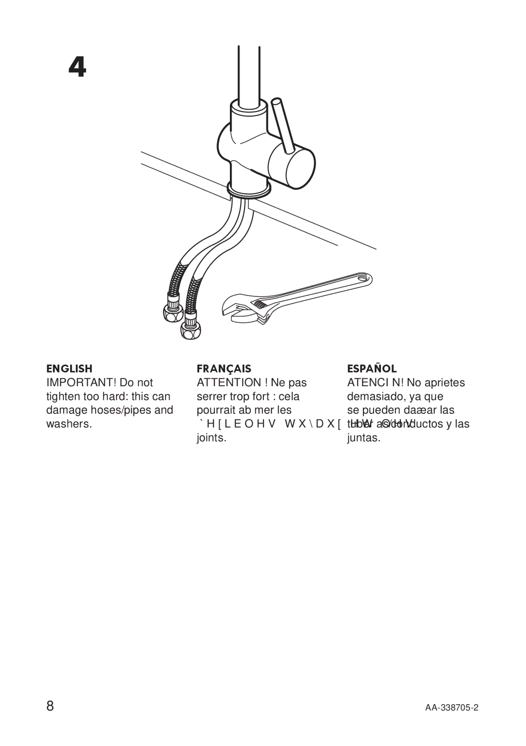 IKEA AA-338705-2 manual English Français Español 