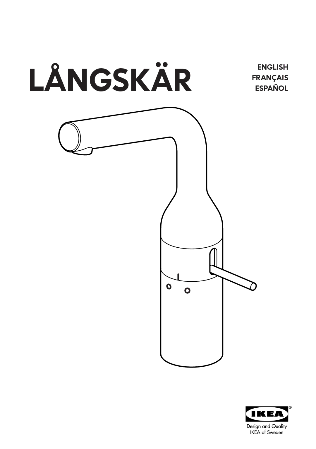 IKEA AA-338821-2 manual Långskär English 