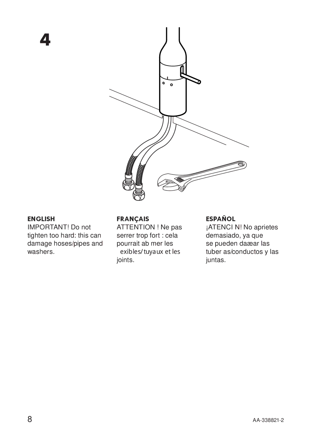 IKEA AA-338821-2 manual English Français Español 