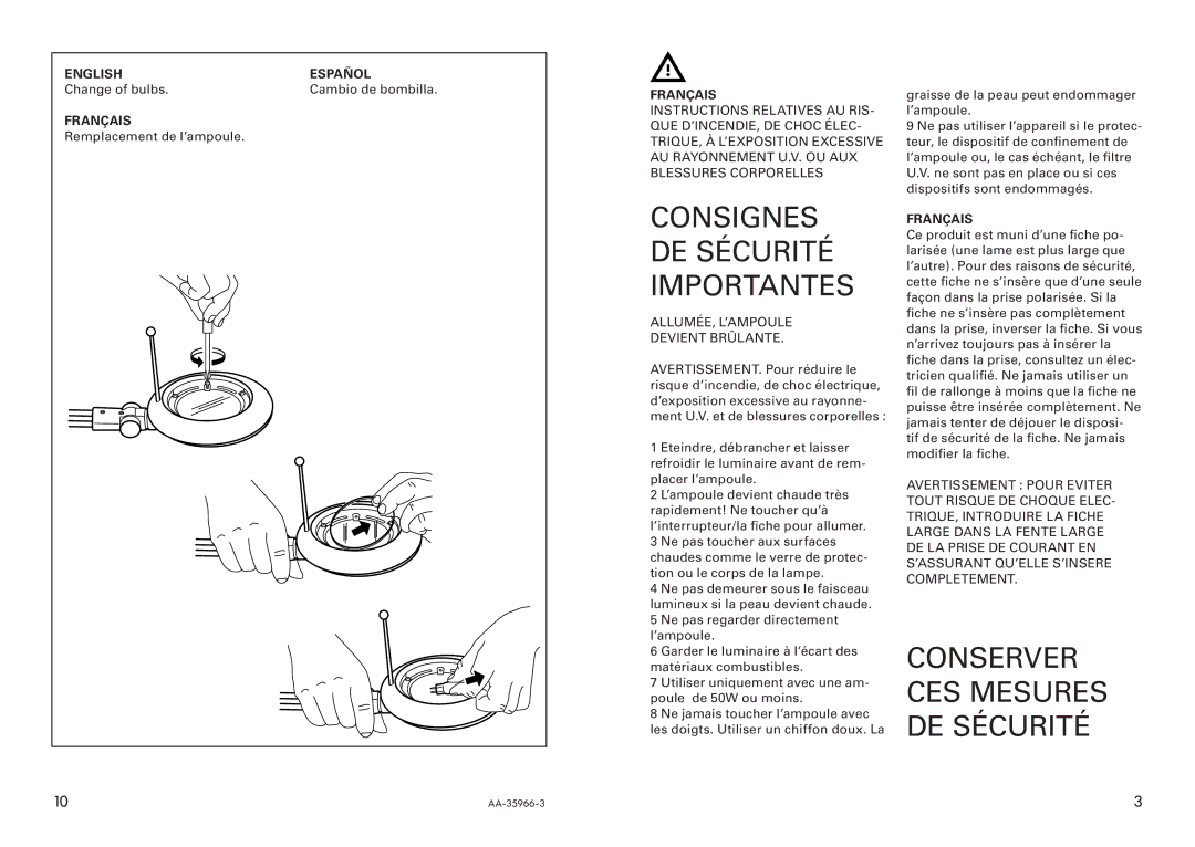 IKEA AA-35966-3 manual 