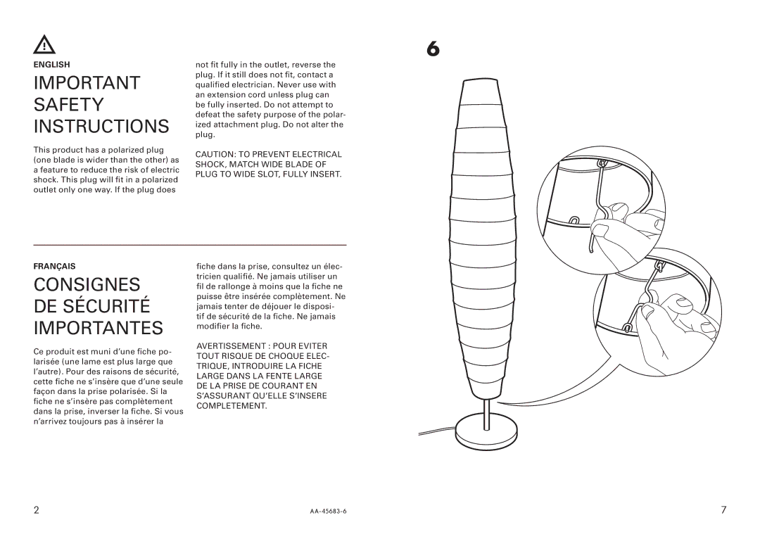 IKEA AA-45683-6 manual 