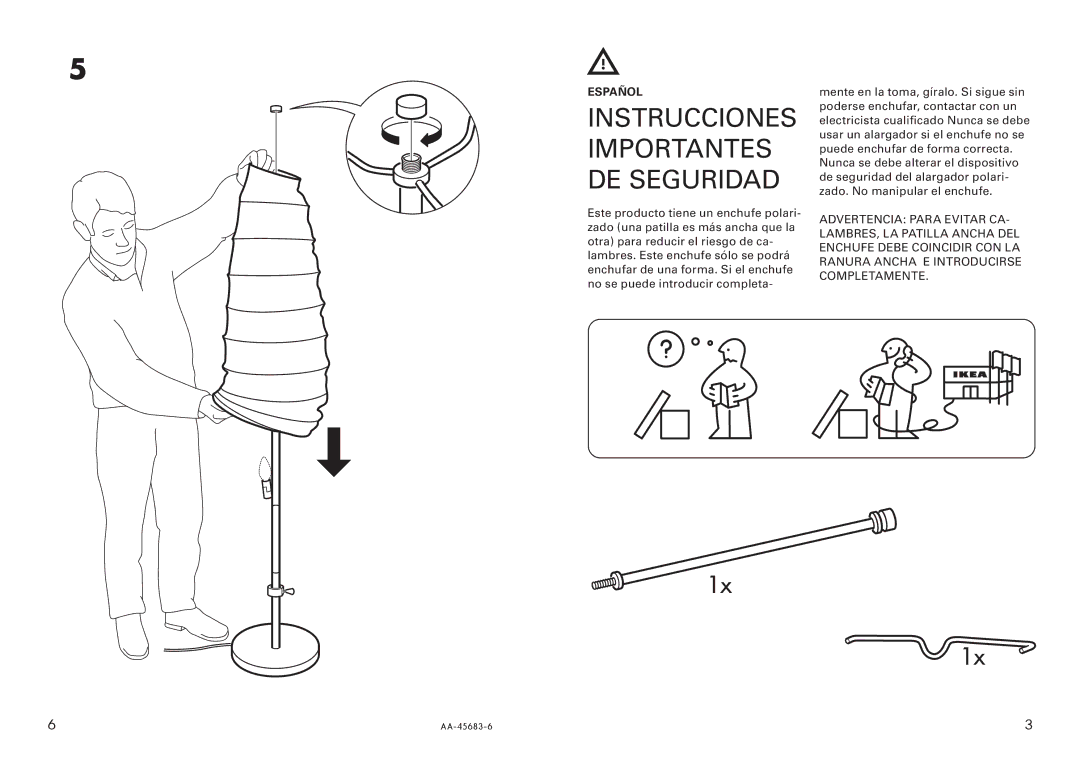 IKEA AA-45683-6 manual 