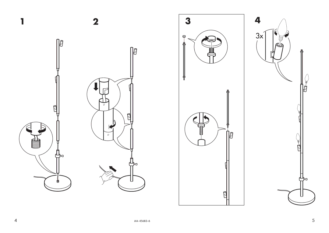 IKEA AA-45683-6 manual 