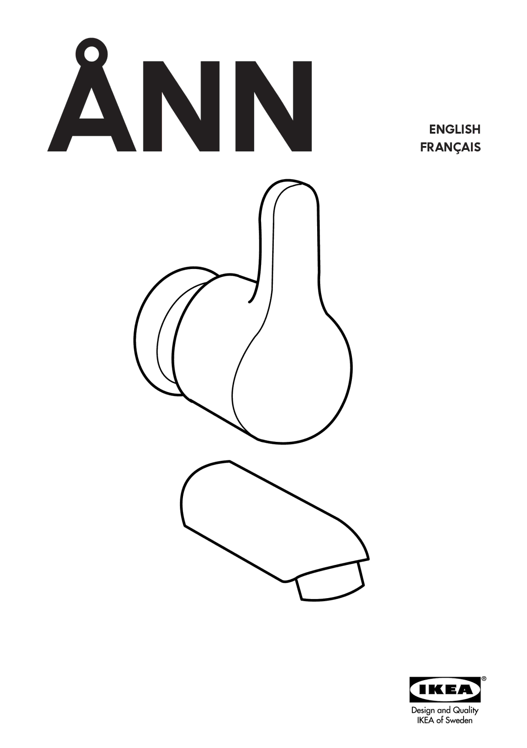 IKEA AA-58572-3 manual ÅNN English Français 