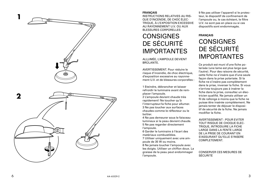 IKEA AA-65329-2 manual 