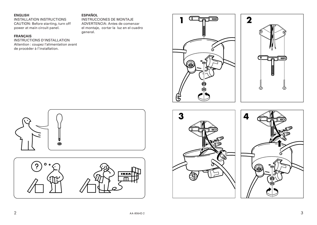 IKEA AA-80642-2 manual 