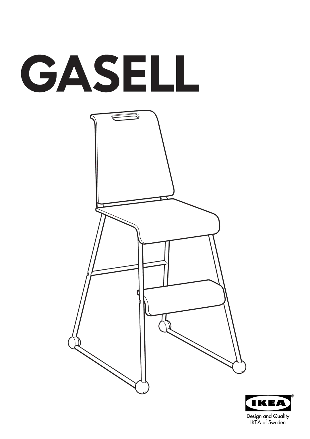 IKEA AA-93921-4 manual Gasell 