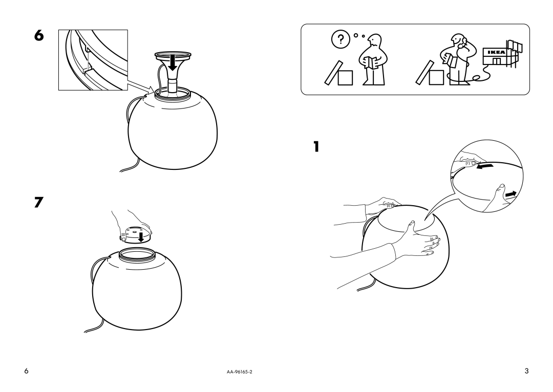 IKEA AA-96165-2 manual 