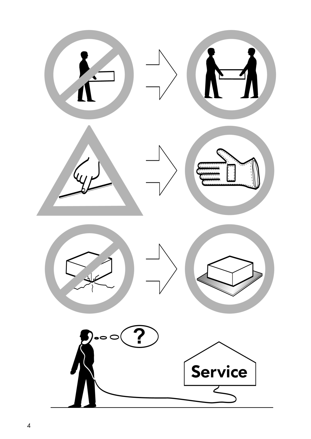 IKEA BF325 manual Service 