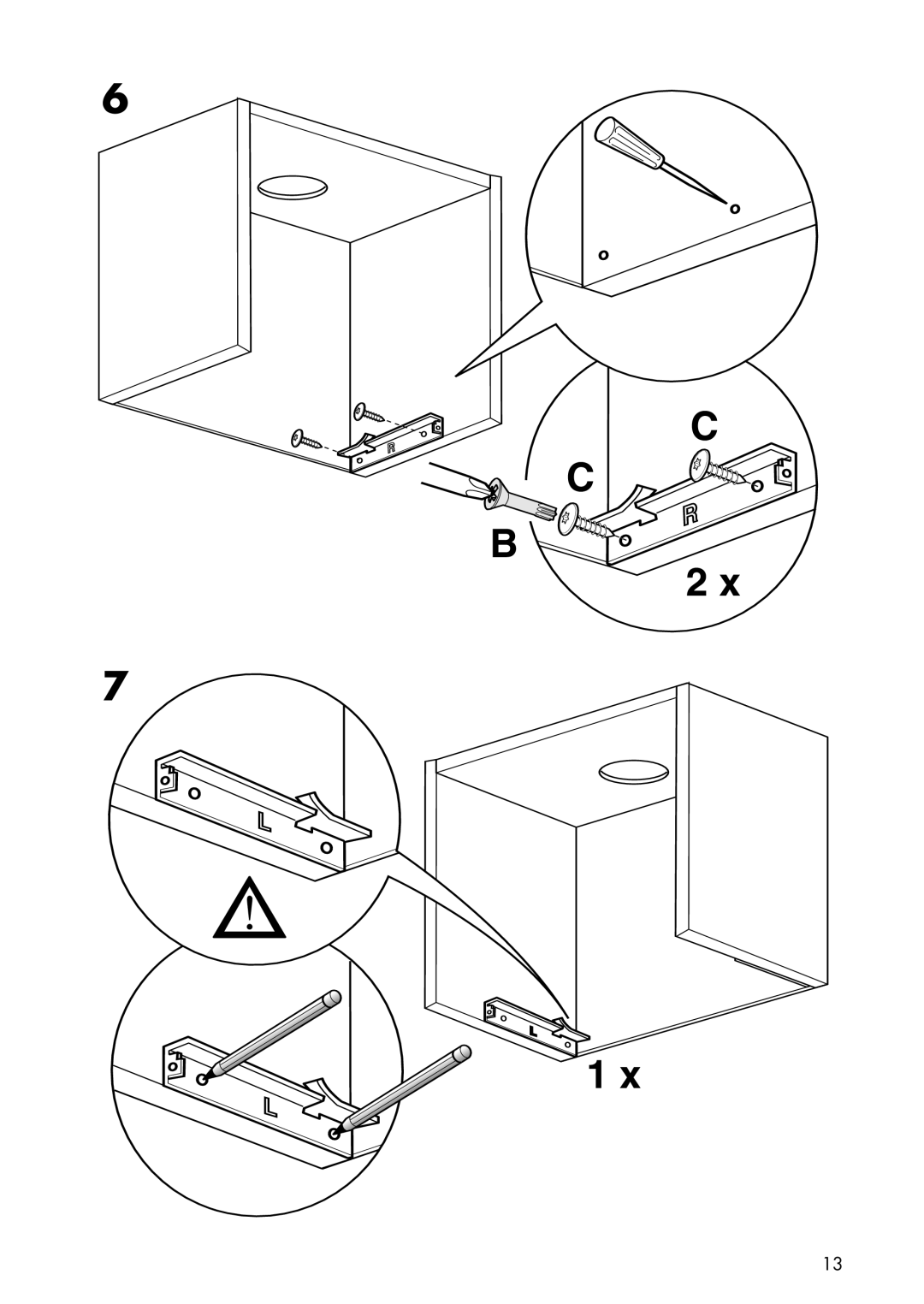 IKEA BF325 manual C C B 
