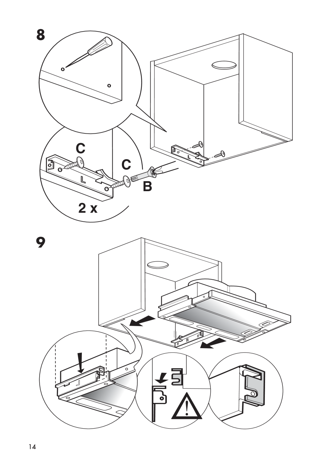 IKEA BF325 manual C C B 