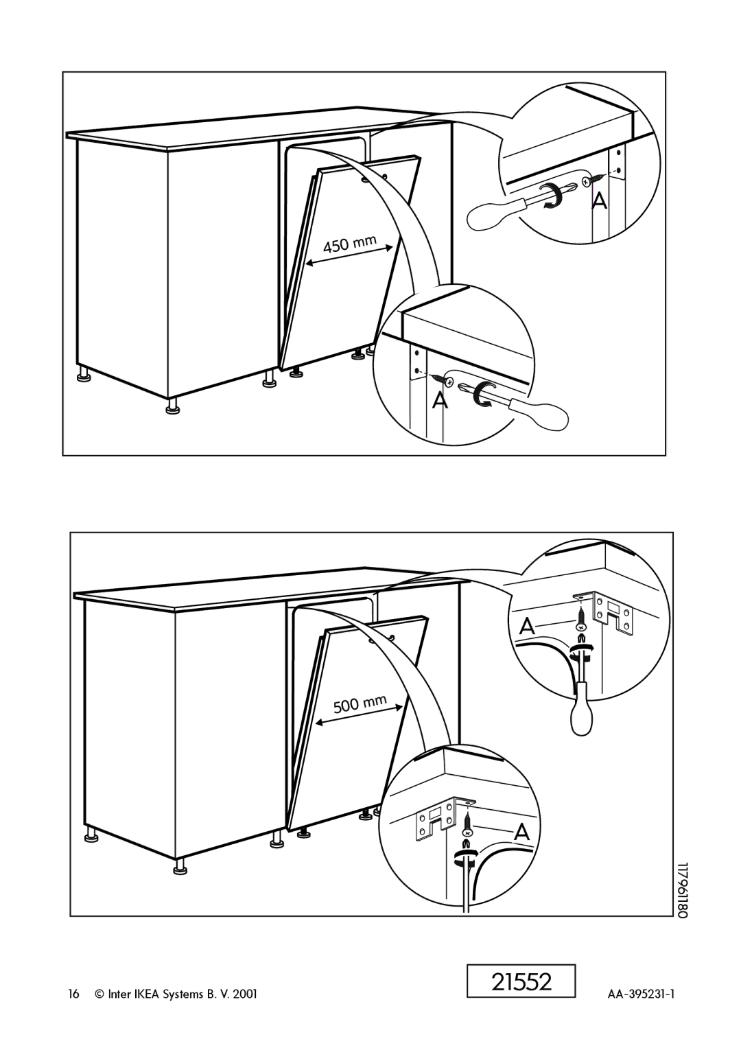 IKEA DW45 manual 21552 