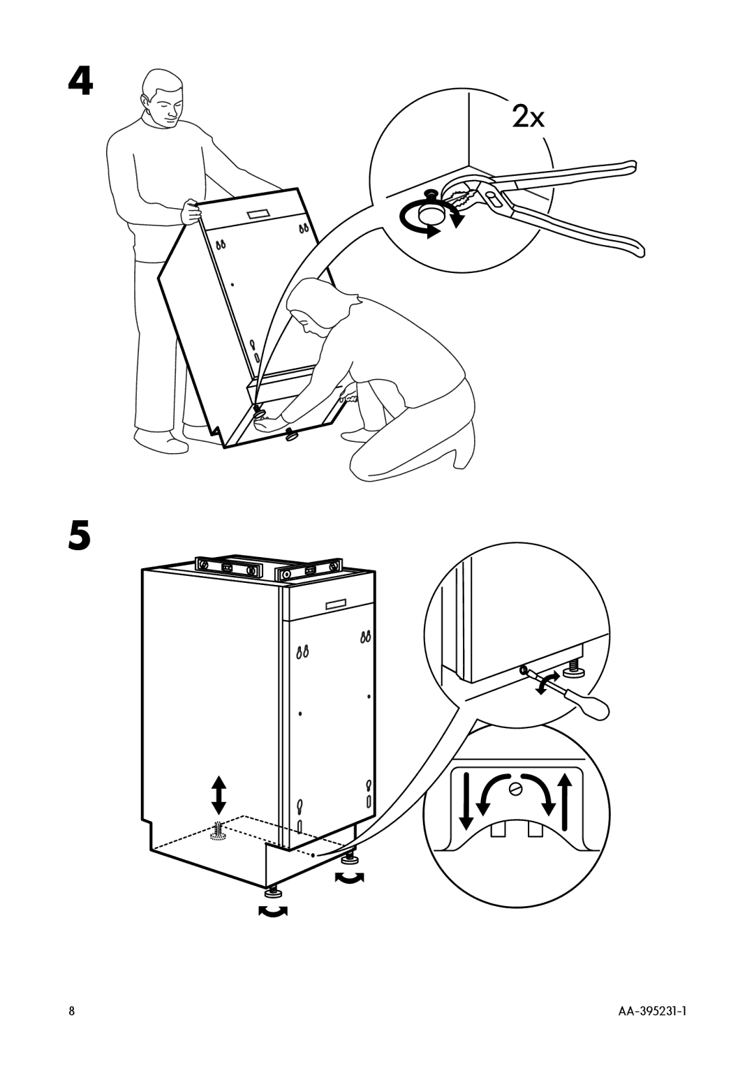 IKEA DW45 manual AA-395231-1 