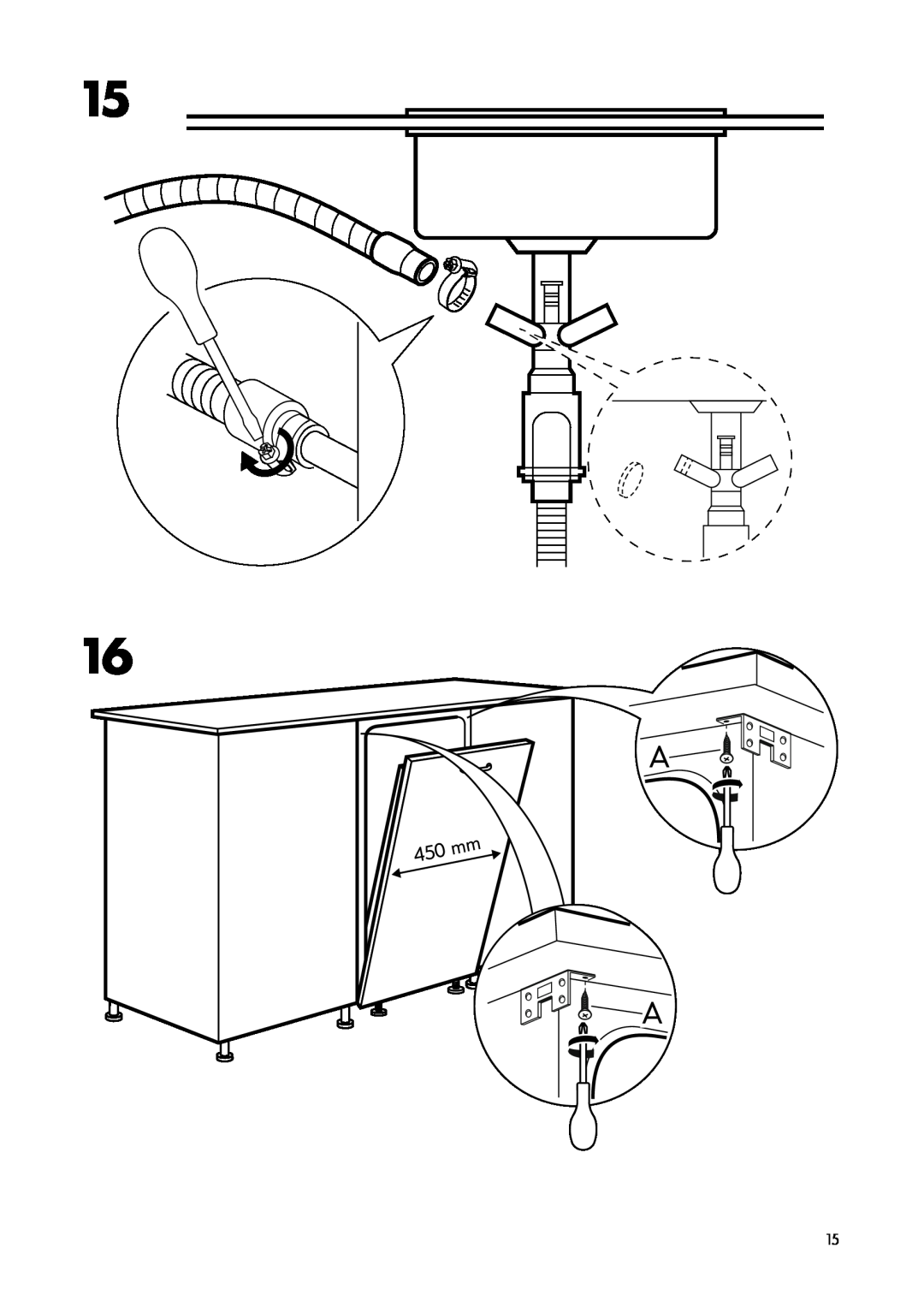 IKEA DW45 manual 