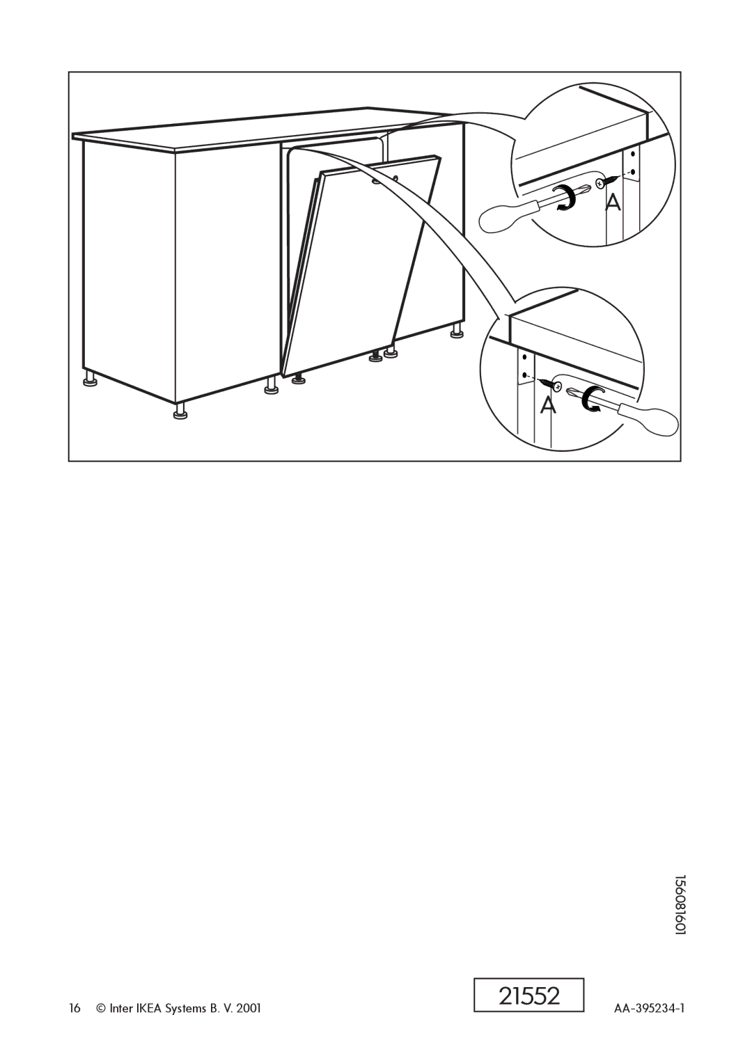 IKEA DW60 manual 21552 