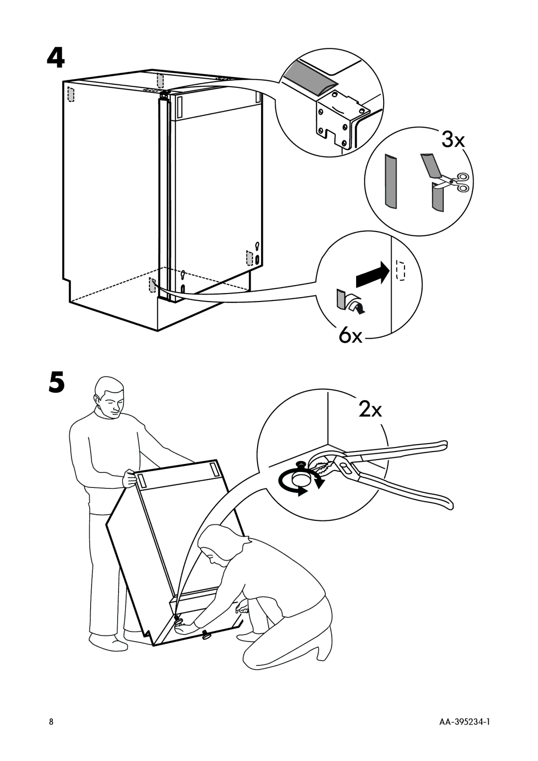 IKEA DW60 manual AA-395234-1 