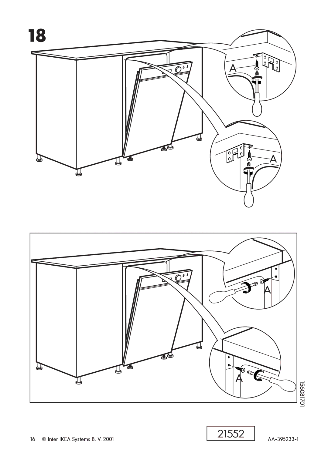 IKEA DW60 manual 21552 