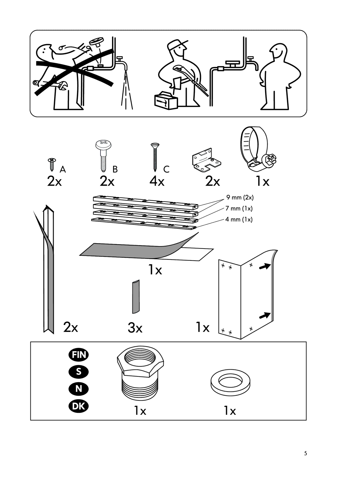 IKEA DW60 manual Fin 