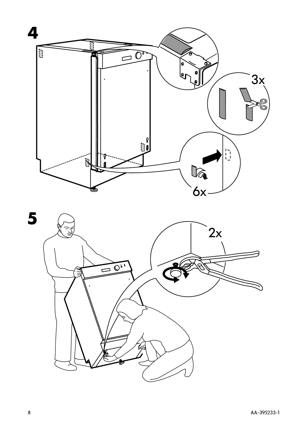 IKEA DW60 manual AA-395233-1 