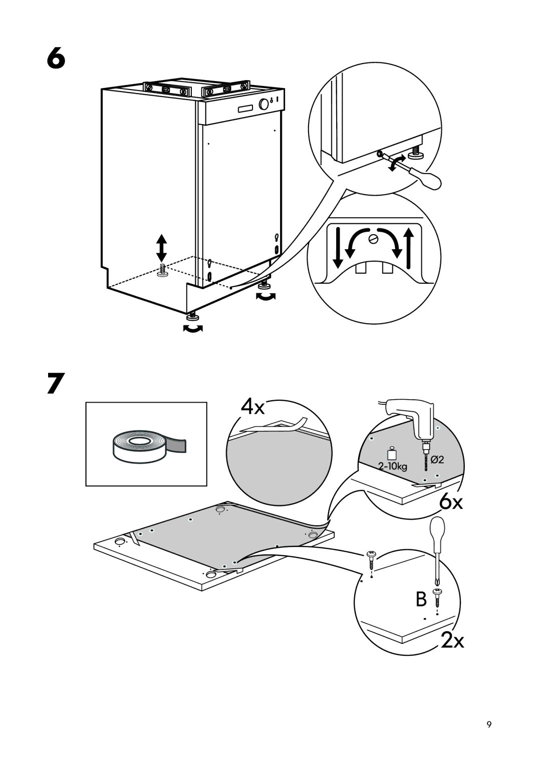 IKEA DW60 manual 