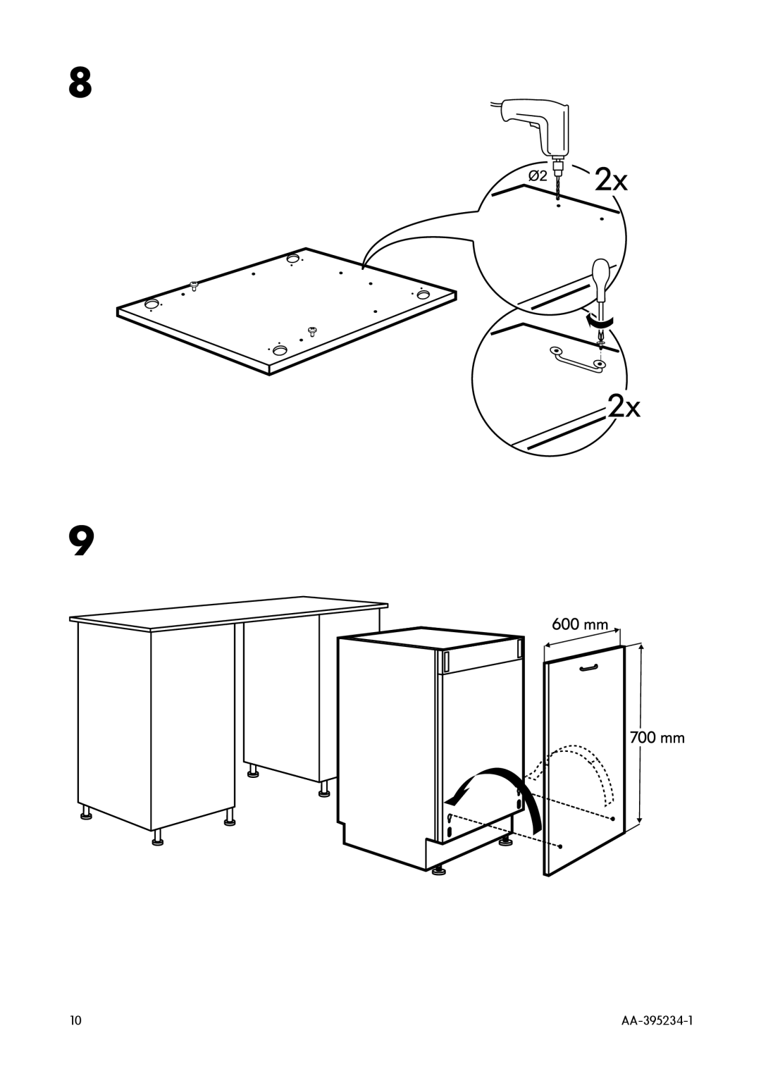 IKEA DW60 manual AA-395234-1 
