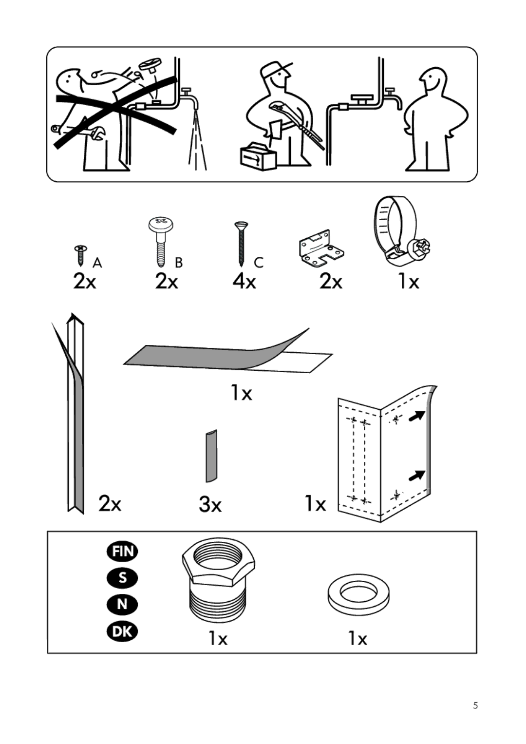 IKEA DWT160 manual Fin 