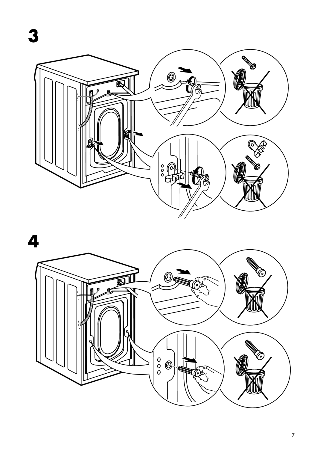 IKEA FWM7 manual 