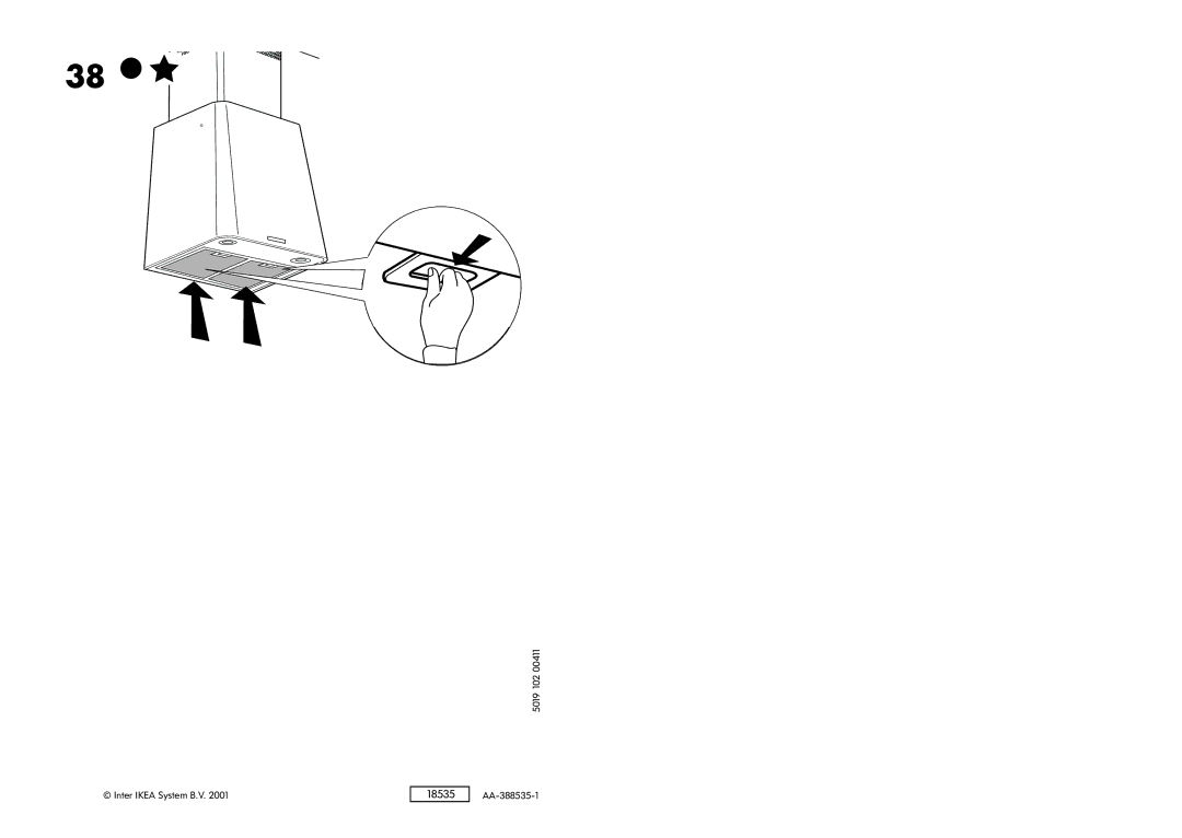 IKEA HW400 manual Inter Ikea System B.V 5019 102 18535 AA-388535-1 