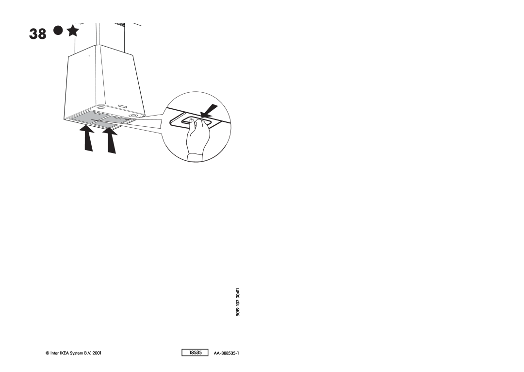IKEA HW400 manual Inter IKEA System B.V, 5019 102 18535 AA-388535-1 