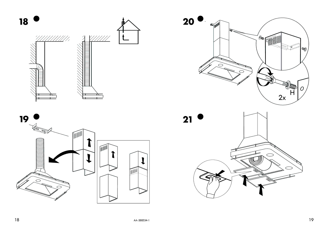 IKEA HW570 manual 2x H 