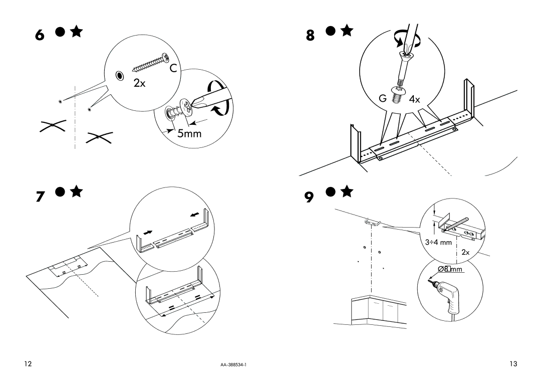 IKEA HW570 manual 5mm 