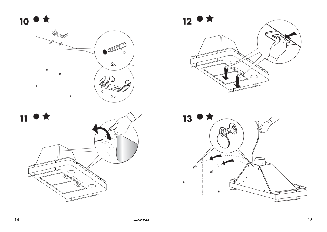 IKEA HW570 manual D 2x C2x, AA-388534-1 