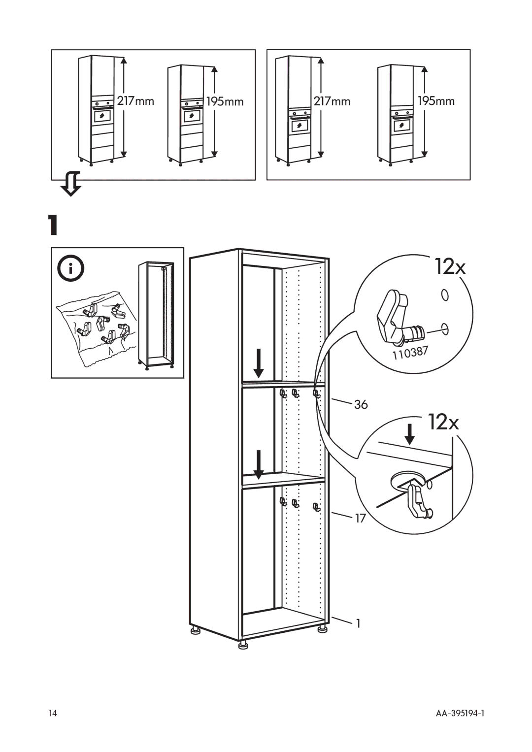 IKEA OV3 manual 12x 