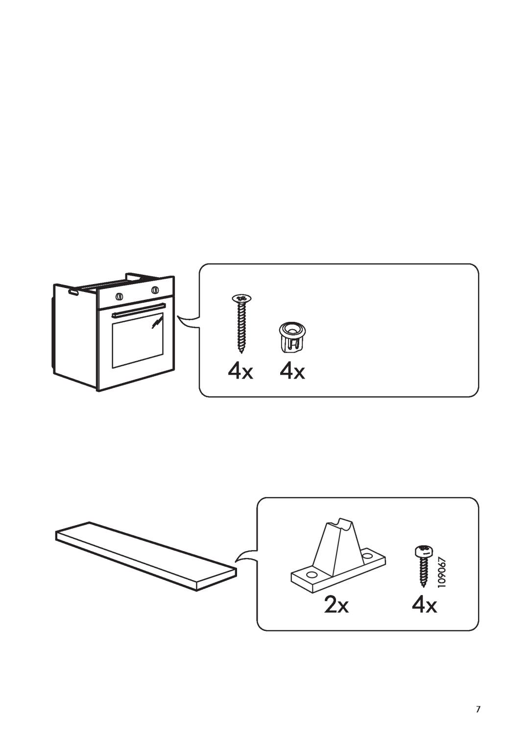IKEA OV3 manual 4x 2x 