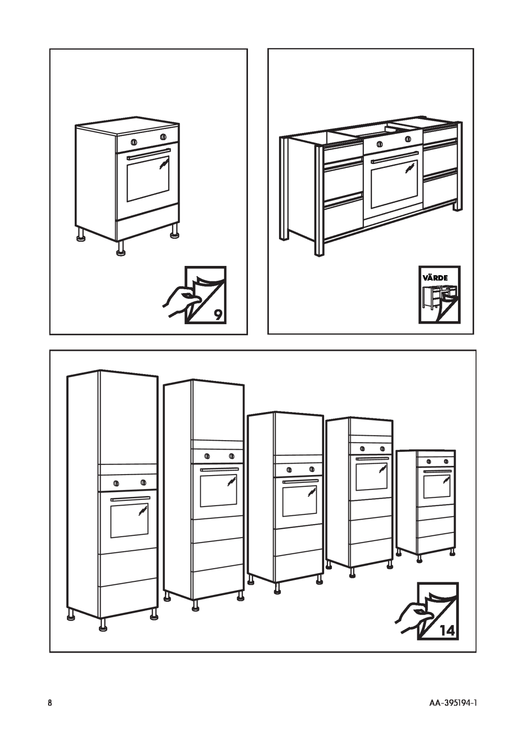 IKEA OV3 manual AA-395194-1, Värde 