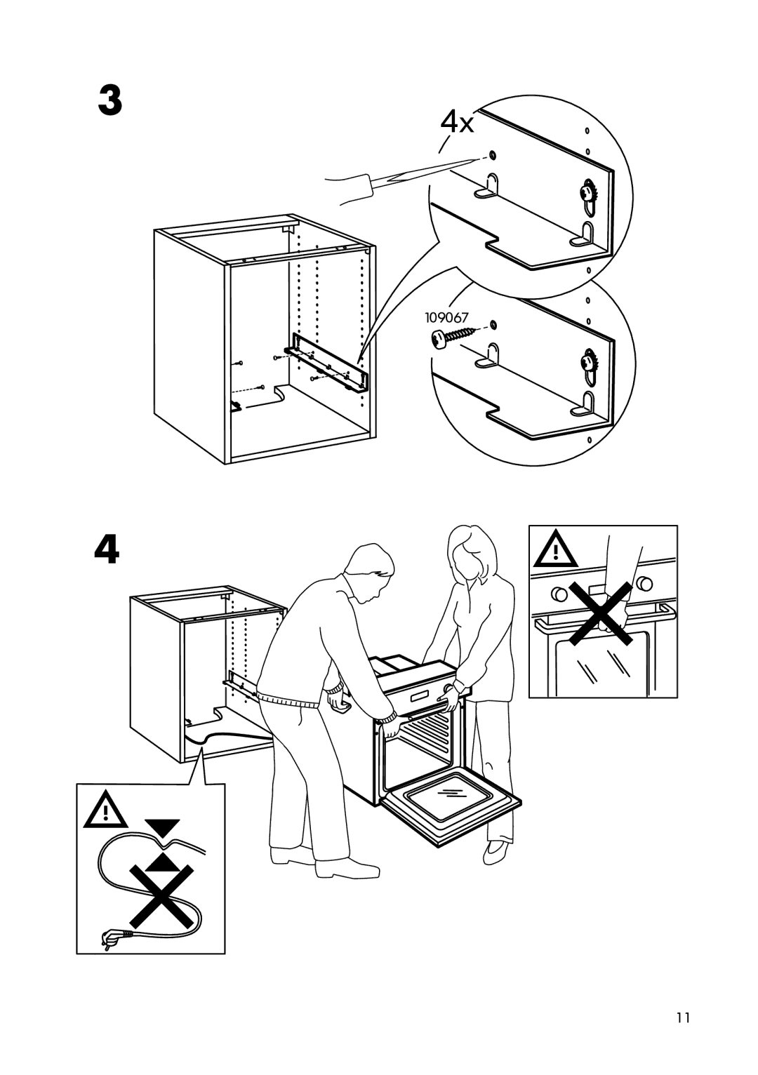 IKEA OV3, OV8, OV5 manual 109067 