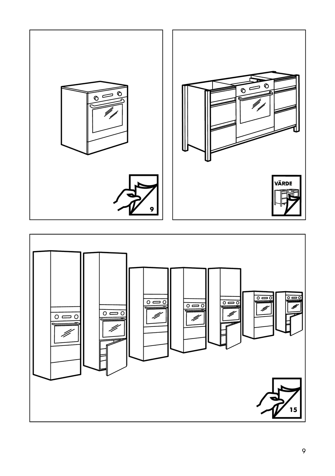 IKEA OV8, OV5, OV3 manual Värde 