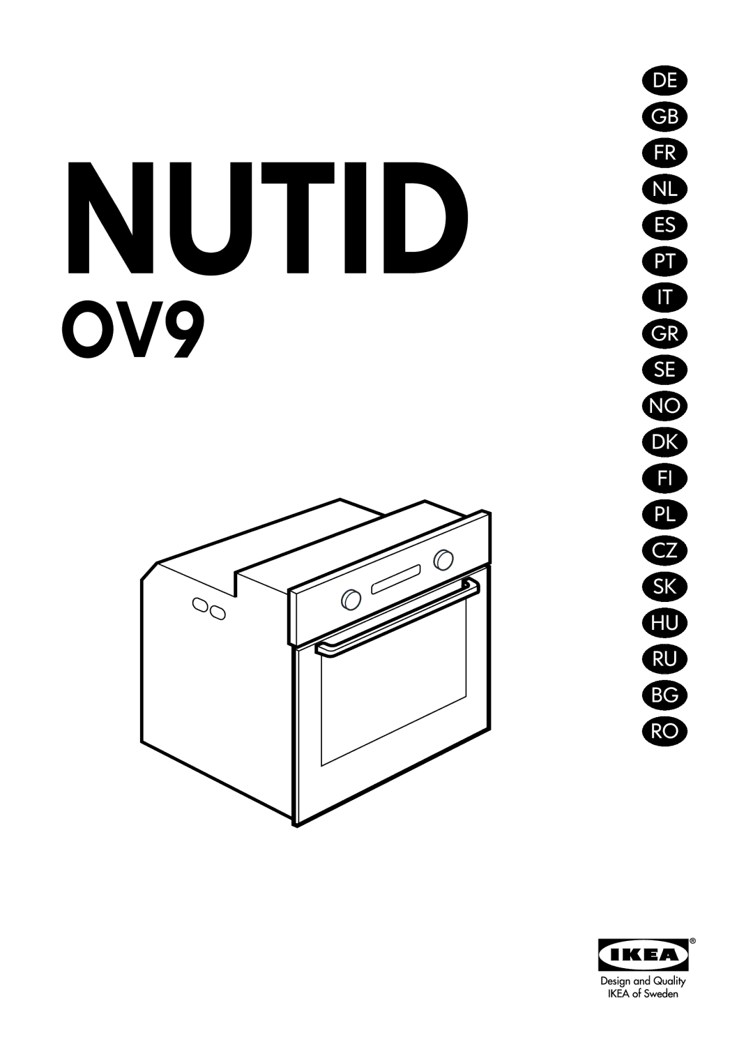 IKEA OV9 manual Nutid 